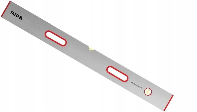 Muurderslat Waterpas 2m met Handgrepen von Yato, Rot – Produktbild