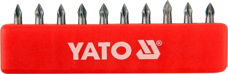 PH0 Schroefbits 25mm S2 Staal - 10 Stuks van Yato – productafbeelding