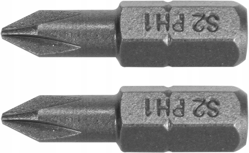 Ph1 bits 1/4" x 25 mm, 2 stuks by Yato – product image