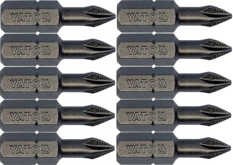 PH1 Schroevendraaierset - 10 stuks, 25 mm, 1/4" by Yato – product image