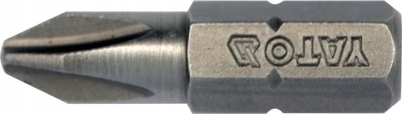 PH2 Bits 1/4" x 25mm, 10 Stuks - Hoge Kwaliteit Staal S2 von Yato – Produktbild