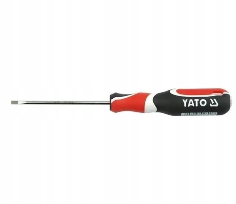 Platte Schroevendraaier 6 x 200 mm - SVCM55 Staal fra Yato – produktbillede