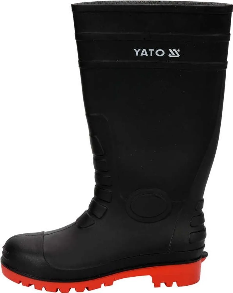Portland - Werkschoenen - PVC - Veiligheidsklasse S5 - Antislip SRA de Yato, Noir – image du produit