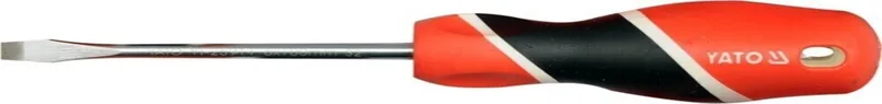 Professional - Platte Schroevendraaier - 6 x 100 mm - S2 Staal - Magnetische Punt de Yato – image du produit