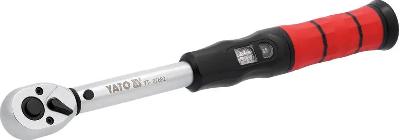 Professionele Momentsleutel 3/8" – 10 tot 60 Nm – Dubbel Kijkvenster – 72T – Hoge Nauwkeurigheid (±3%) von Yato – Produktbild