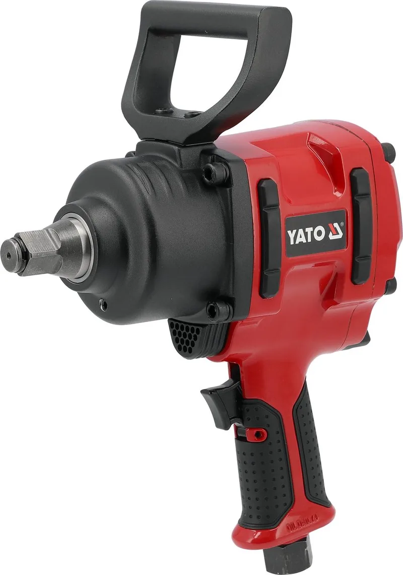 Professionele Pneumatische Slagmoersleutel 3/4 inch – Heavy Duty Twin Hammer Slagmoersleutel – Max. 2800 Nm Losbreekkoppel – Aluminium Luchtsleutel voor Industrie en Autogarage von Yato – Produktbild