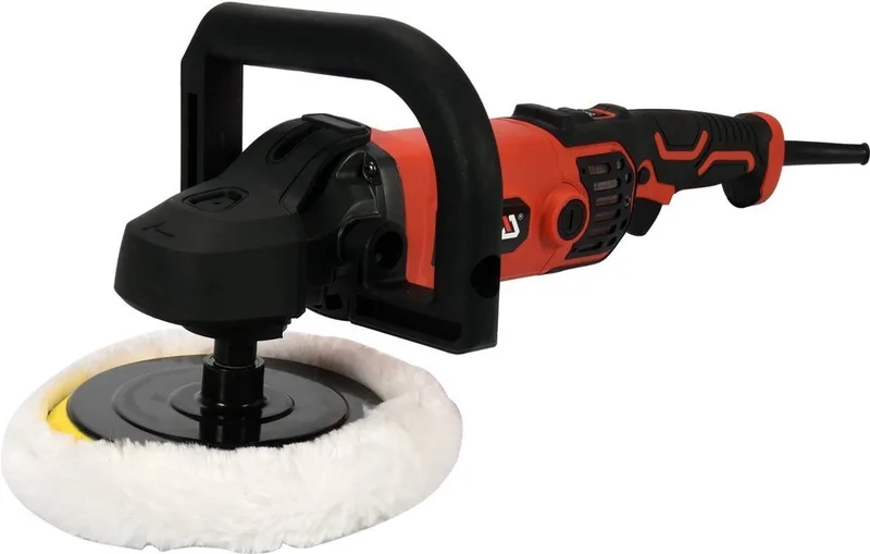 Professionele Polijstmachine 1400W – Ø 180 mm – Regelbaar Toerental (600-3500 RPM) – Inclusief Koffer & Accessoires von Yato – Produktbild