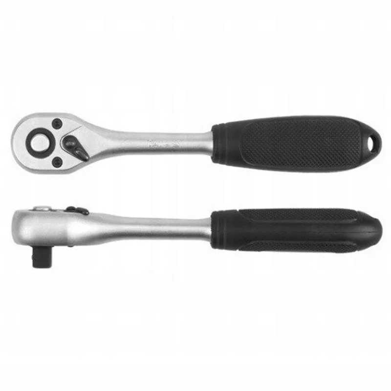 Ratelsleutel 1/2" - 72 Tanden, snelkoppeling, PVC handgreep by Yato – product image
