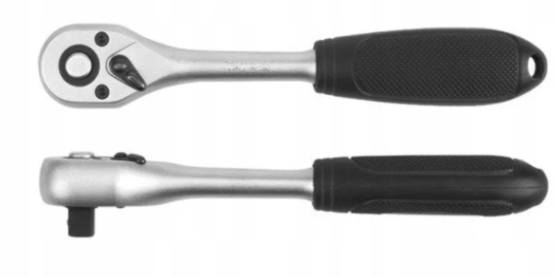 Ratelsleutel 3/8'' 185mm met kunststof handvat von Yato – Produktbild