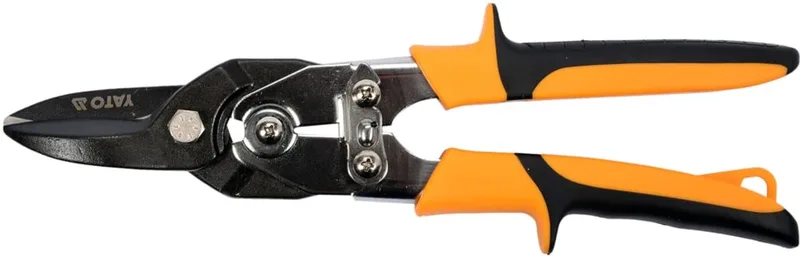 Rechte Blikschaar - 260 mm - Professionele Metaalsnijder de Yato, Jaune – image du produit