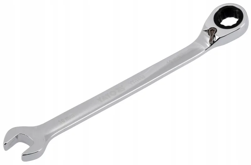 Ringsleutel met Ratel 10 mm - CrV Staal by Yato – product image