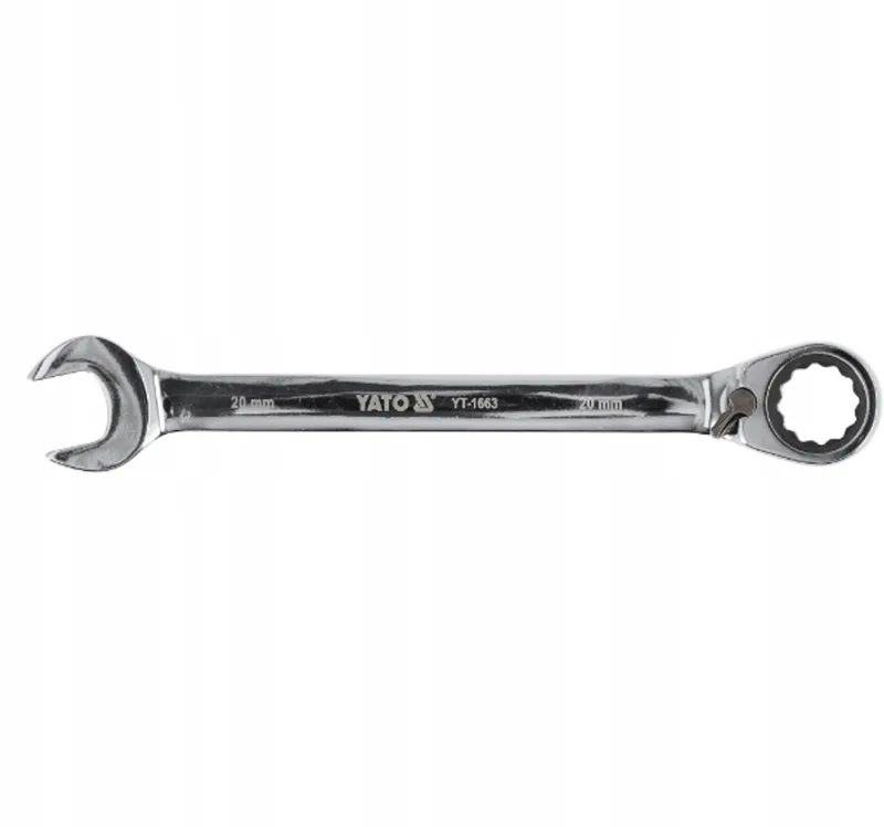 Ringsleutel met Ratel 20mm - CrV Staal by Yato – product image