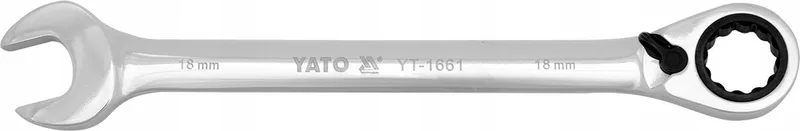 Ringsleutel met Ratel 8 mm - Chroom Vanadium Staal by Yato – product image
