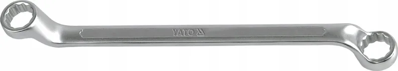 Ringsteeksleutel 10x11mm Gebogen CrV Satiné by Yato – product image
