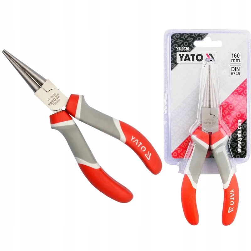 Ronde Tang 160 mm - YT-2030 van Yato, Grijs – productafbeelding