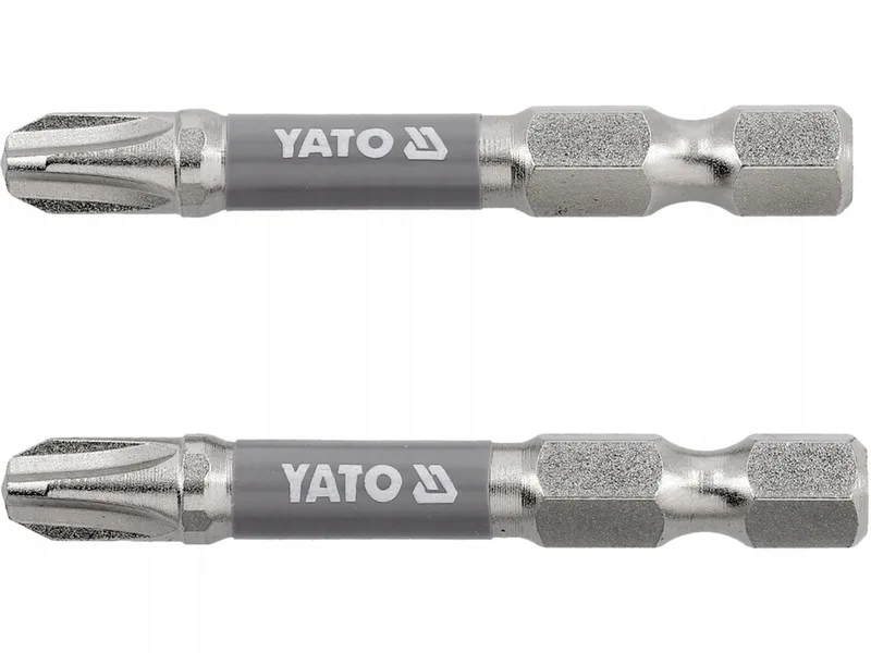 Schroefbits PH3 50mm 1/4" Nikkel 2 Stuks de Yato – image du produit
