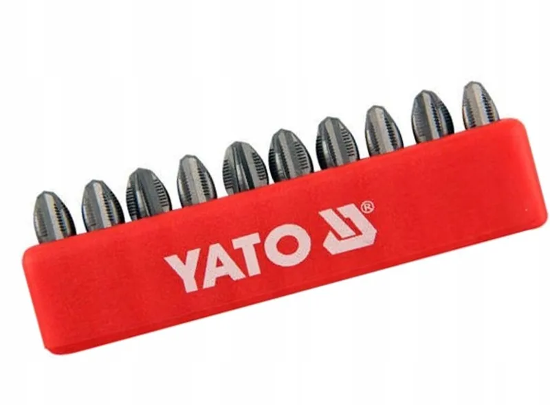Schroefbits PH3x25mm 1/4" 10 Stuks van Yato – productafbeelding