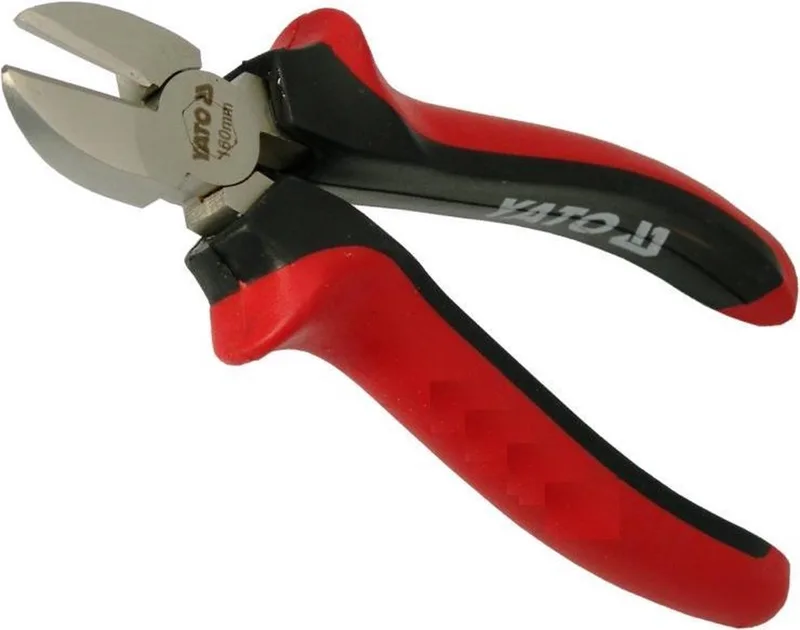 Schuine Zijkniptang - 160mm - Ergonomische Handgreep de Yato, Rouge – image du produit