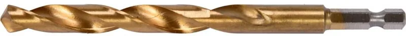 Serie - HSS-TiN Metaalboor - 10,0MM - Zeskantige Schacht - Titanium Coating von Yato – Produktbild