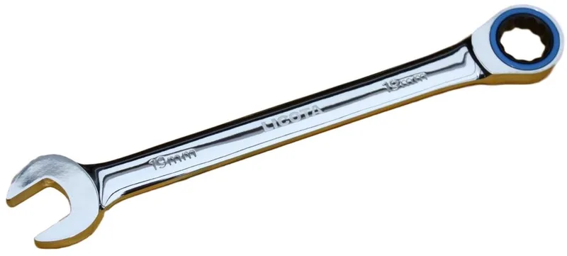 Serie - Ringsleutel - 22 mm - Ratchet - Chroom-Vanadiumstaal by Yato – product image