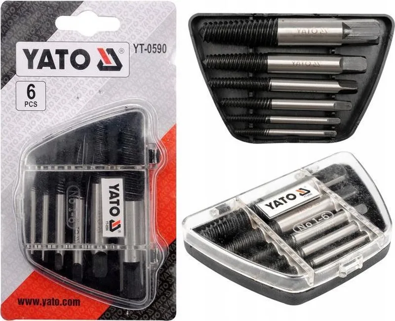 Serie - Schroevendraaier Uittrekkers Set - 6-delig - Professioneel GCR15 Materiaal by Yato – product image