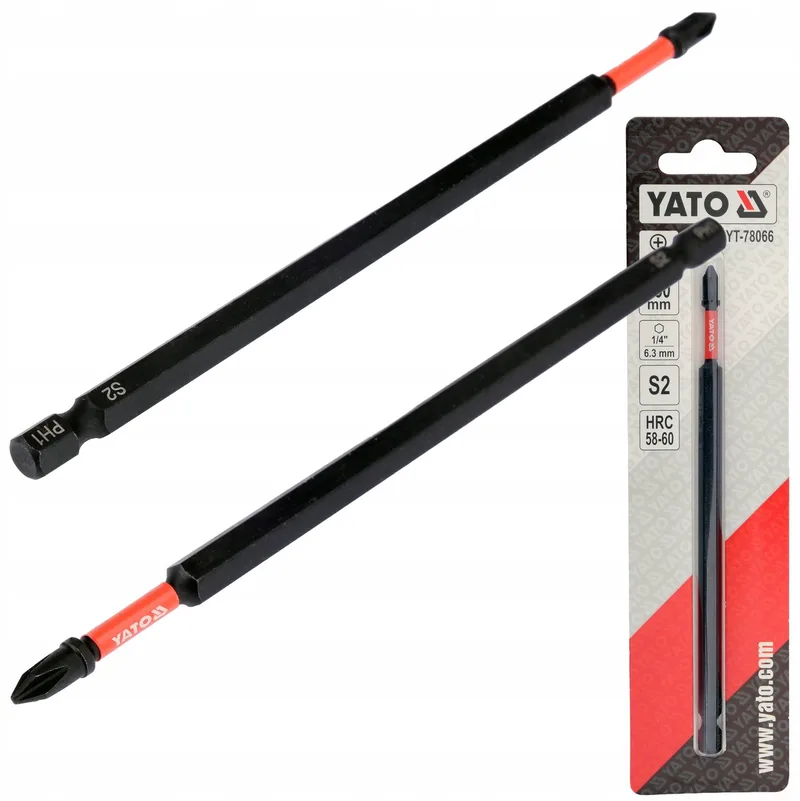 Slagmoer Bit PH1 1/4" 150mm - 1 Stuk de Yato – image du produit