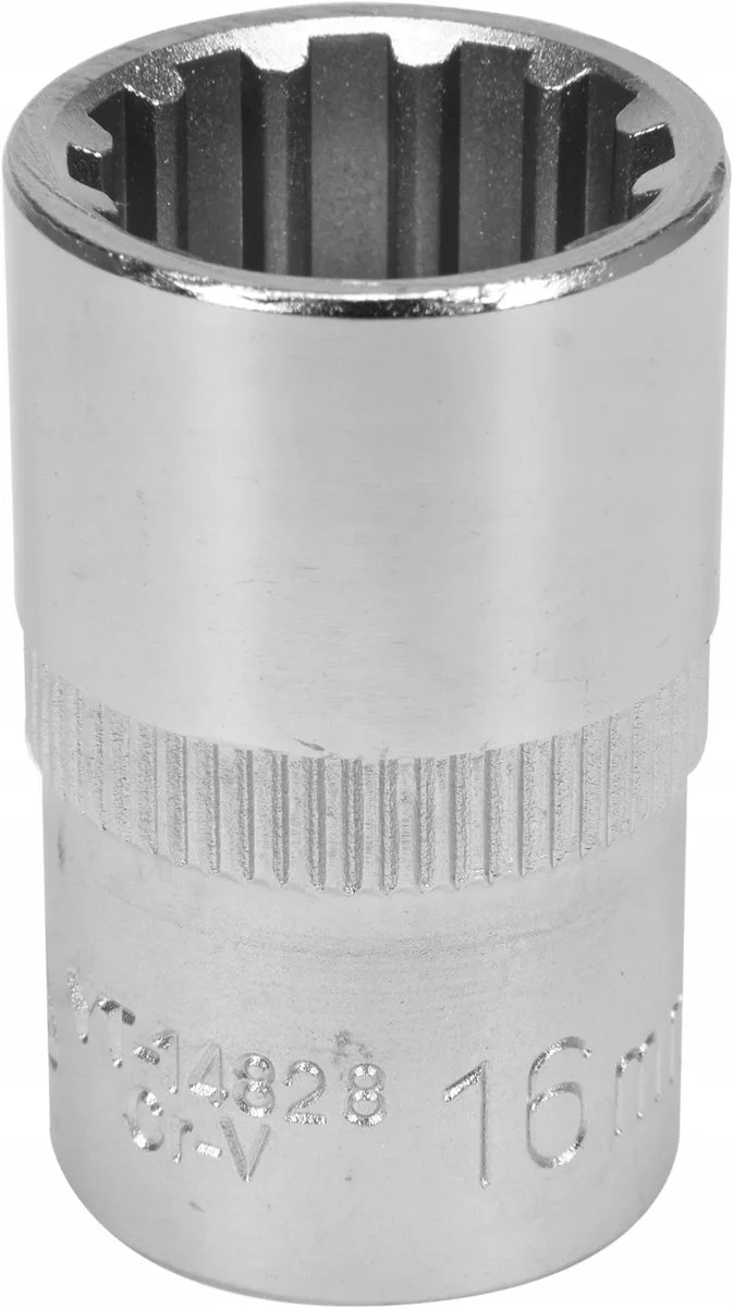 Spline Dop 1/2" x 16mm - Krachtdoppen by Yato – product image