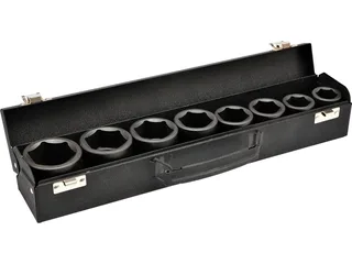 Stecknuss Schlagschrauber-Stecknuss-Set 3/4" 22–41 mm, 8-teilig, Schlagschrauber-Stecknuss-Set 3/4" 22–41 mm, 8-teilig, Schlagschrauber-Stecknuss-Set 3/4" 22–41 mm, 8-teilig van Yato, Meerkleurig – productafbeelding 3 van 3