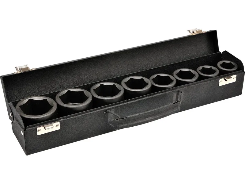Stecknuss Schlagschrauber-Stecknuss-Set 3/4" 22–41 mm, 8-teilig, Schlagschrauber-Stecknuss-Set 3/4" 22–41 mm, 8-teilig, Schlagschrauber-Stecknuss-Set 3/4" 22–41 mm, 8-teilig van Yato, Meerkleurig – productafbeelding 3 van 3
