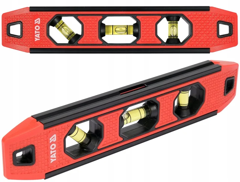 Torpedo Waterpas met Magneet - 230mm by Yato, Red – product image