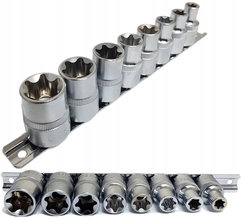 Torx Dopsleutelset 1/2" E10-E24 by Yato – product image