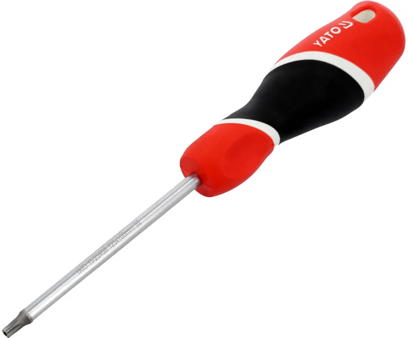 Torx Security SchroEvendraaier T25 x 100 mm met gat by Yato, Silver – product image