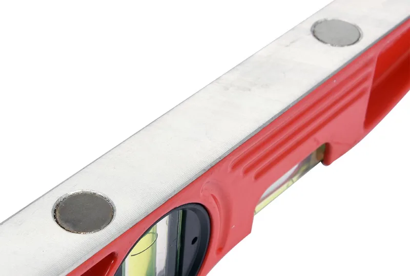 Trapezvormige Waterpas 250mm Aluminium met Magneet de Yato, Rouge – image du produit