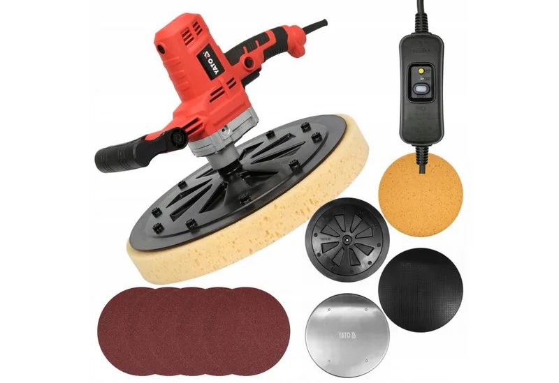 Trockenbauschleifer Putz- und Estrichglätter 750 W, Ø 400 mm, (Putz- und Estrichglätter 750 W, Ø 400 mm) von Yato, Mehrfarbig – Produktbild