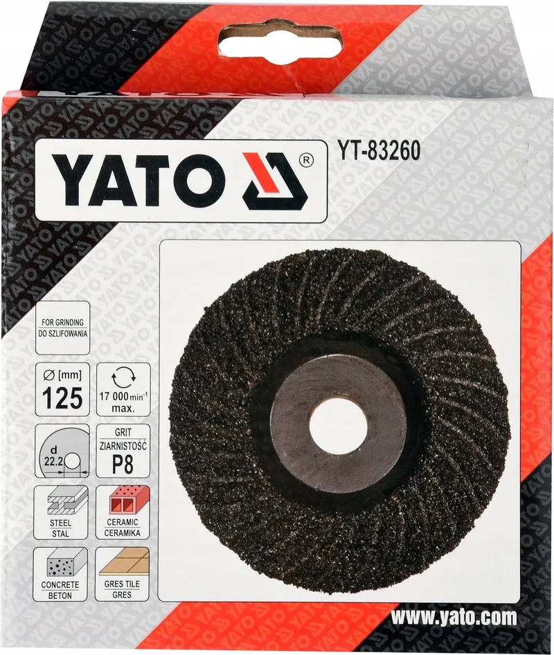 Universele Slijpschijf 125mm P8 by Yato – product image