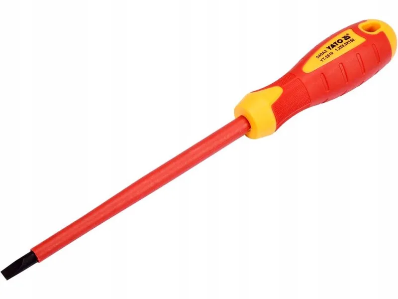 VDE Platte Schroevendraaier 6,5x150 mm - 1000V Geïsoleerd de Yato – image du produit