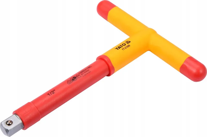 VDE T-grip met 1/2'' dopsleutel, 200mm, 1000V by Yato – product image