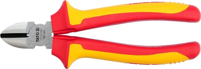 VDE Zijkniptang - 180mm - Multifunctionele Handgreep by Yato, Yellow – product image