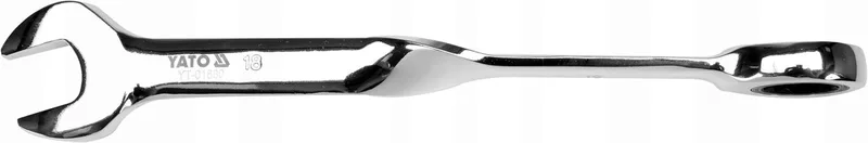 Verstelbare Ringsleutel met Ratel 18mm - Ergonomisch Ontwerp by Yato – product image
