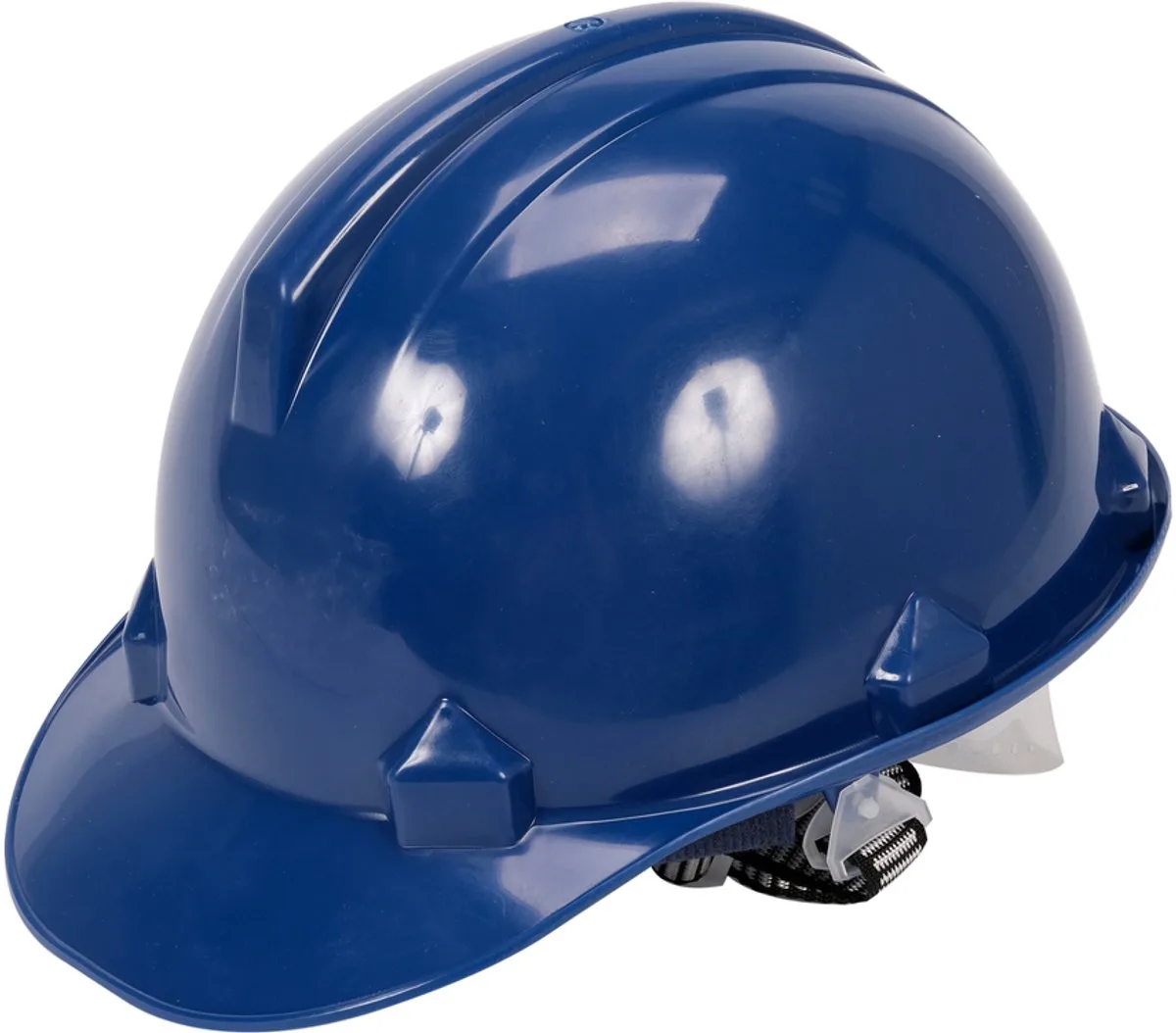 Vorel Professionele Veiligheidshelm – Bouwhelm – CE Cat. II – Verstelbaar (55-66 cm) – HDPE Helm voor Elektriciens & Hoogtewerkers van Yato, Blauw – productafbeelding