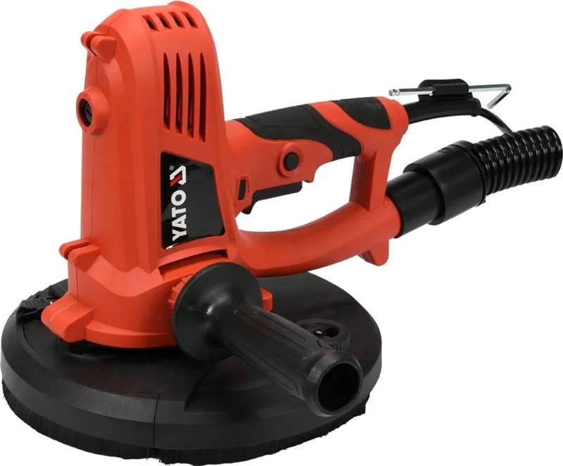 Wandschuurmachine / Gipsplaten Schuurmachine - 225 mm - Geïntegreerde Stofafzuiging (Zonder Stofzuiger) - Inclusief Accessoires fra Yato – produktbillede