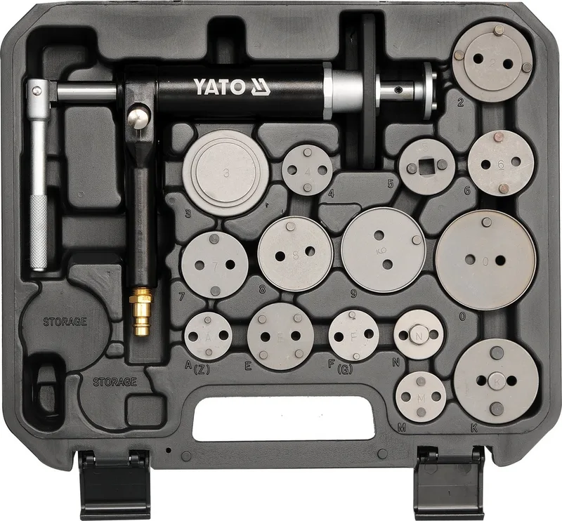 Werkzeugset SEPARATORY PNEUMATYCZNE DO ZACISKÓW HAMULCOWYCH, 16 SZT. by Yato, Multicolour – product image