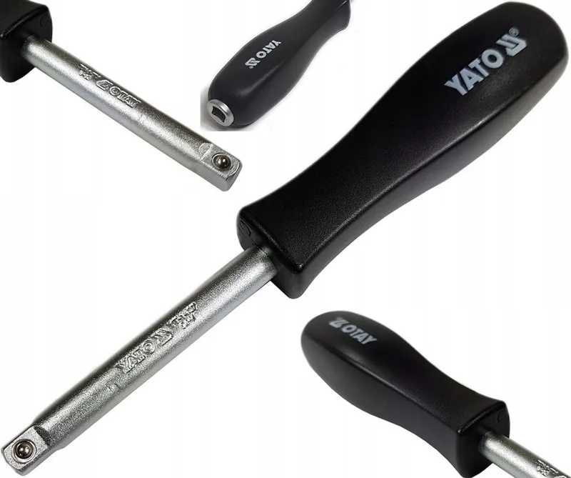 Yato 1/4" Dopsleutel met Handvat 150mm - Ergonomisch & Duurzaam von Yato – Produktbild
