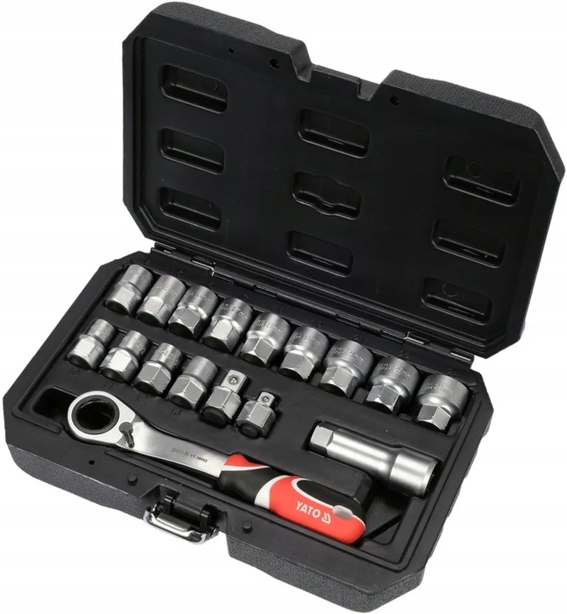 YATO 17 Delige Doorsteek Doppenset by Yato – product image
