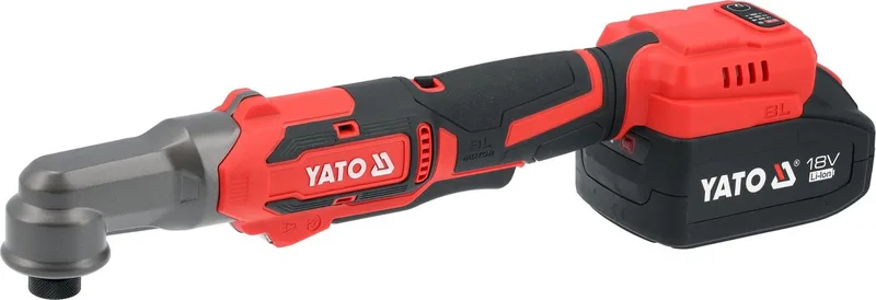 YATO 18V Accu Slagschroevendraaier - 160 Nm - Brushless - 3 Snelheden - 1/4" Bit opname & 1/2" Adapter de Yato – image du produit
