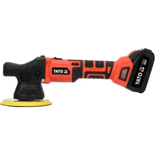 YATO 18V Borstelloze Excentrische Polijstmachine Set - 150 mm - 16 mm Uitslag - 3.0Ah Accu, Lader & Koffer van Yato – productafbeelding 3 van 6