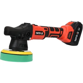 YATO 18V Borstelloze Excentrische Polijstmachine Set - 150 mm - 16 mm Uitslag - 3.0Ah Accu, Lader & Koffer van Yato – productafbeelding 2 van 6