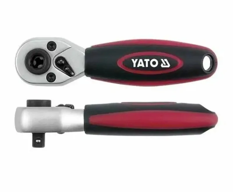 Yato 2x Ratel voor Bits en Doppen, 1/4", 72 Tanden by Yato – product image