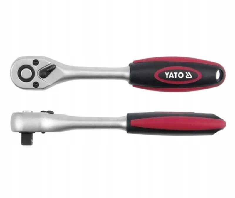 YATO 3/8" Cr-V Rechte Ratelsleutel met Hendel by Yato – product image
