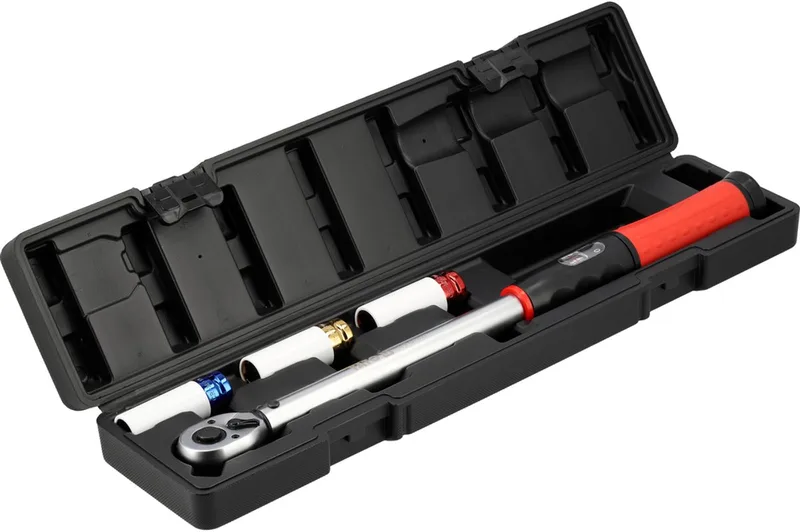 YATO 4 Delige 1/2'' Momentsleutel Set 40 - 220 NM de Yato, Rouge – image du produit